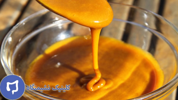 عکس درمان بواسیر با زردچوبه و عسل